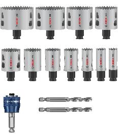 Bosch PRO Multi Material PC Plus Lochsägen-Set, 20, 68, 76 mm, 14-tlg. Produktbild