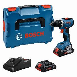 Bosch PRO Akku-Bohrschrauber GSR 18V-65, 2 x Akku ProCORE18V 4.0Ah, L-BOXX-Koffer Produktbild