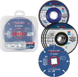 Bosch PRO Cutting and Grinding Set für X-Lock, 125 x 1 x 22,23&nbsp;mm, 5-tlg. Produktbild