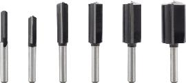 Bosch PRO Nutfräser-Set, Schaft 6&nbsp;mm, 6-tlg. Produktbild
