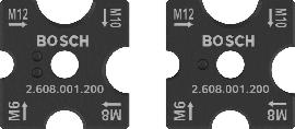 Bosch PRO Schneidebacken Gewindestangenschneider Set, für M6, M8, M10, M12 Produktbild