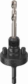 Bosch Aufsteckhalter und Zentrierbohrer für Lochsäge, 32-210 x 44 mm Produktbild