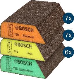 Bosch EXPERT S470 Kombiblock, 69x97x26&nbsp;mm, mittel/fein/superfein, 20 Stk Produktbild