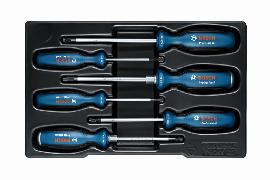 Bosch PRO Schraubendreher-Set, SL/PH/PZ/TX, 6-teilig Produktbild