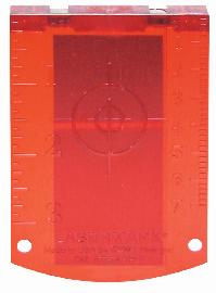 Bosch PRO Laserzieltafel rot Produktbild