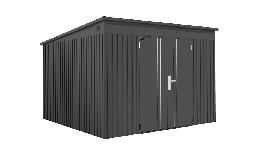 floraworld Gartengerätehaus mit Putdach PREMIUM 240x226x201 cm Produktbild