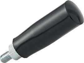 FORTIS Zylindergriff 0612 Duroplast, 061 2 23mm M 8x12, drehbar Inhalt: 2 Stück Produktbild