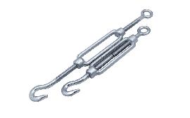 PÖSAMO Spannschlösser Haken/Öse, ähnl. DIN 1480, Stahl Produktbild