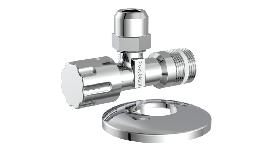 KIRCHHOFF Eckventil, 1/2"AG x 3/8"AG x 10 mmQ, Produktbild
