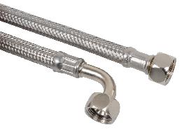 KIRCHHOFF Flex-Spülkasten-Anschluss 3/8"IG x 200 mm x 3/8"IG, Produktbild