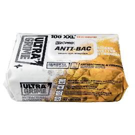 ULTRAGRIME Antibakt.Desinfektions- tuch, 100 Tücher / Pack Profigroßpackung Produktbild