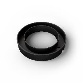 HALEMEIER Spot-Leuchten-Anbaugehäuse, CircleLite 78, schwarz Produktbild