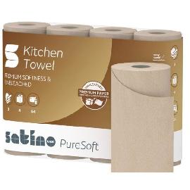 Satino PureSoft Küchenrolle 3-lagig Produktbild