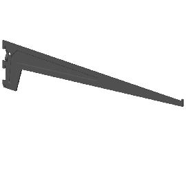 ELEMENT SYSTEM Träger, für Wandschiene,T 600mm, schwarz matt Produktbild