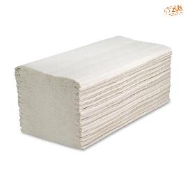 ZVG Handtuch V-Falz, 2-lagig, hochweiß ca. 23,5 x 23 cm Produktbild