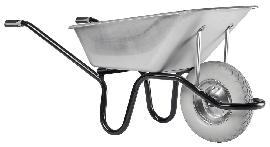 Haemmerlin Schubkarre Aktiv Excelli um 1 20L, verzinkt, PU-Rad Produktbild