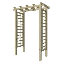 CLEMATIS Eingangspergola 160x210x62cm Produktbild