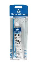 Marston MD-Silikon transparent 85g Blisterkarte Produktbild