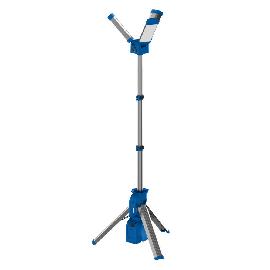 as Schwabe Alu-Stativ-Arbeitsleuchte 9.900 Lumen 270° 5m Kabel incl. 8 Akku-Adapter Höhe Produktbild