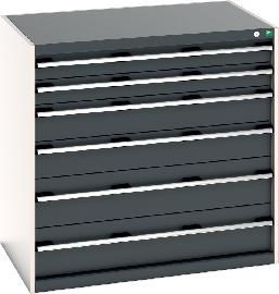 bott Schubladenschrank mit 6 Schubladen 1050x750x1000 Produktbild