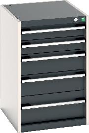 bott Schubladenschrank mit 5 Schubladen 525x650x800 Produktbild