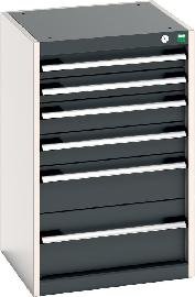 bott Schubladens. mit 6 Schub. 525x525x800 Produktbild