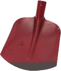 FORTIS Holländer Schaufel, rot, Gr.2, gehärtet FORTIS Bau Produktbild