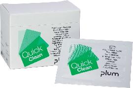 plum Wundreiniger QuickClean Box mit 20 Stück Produktbild