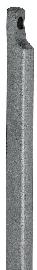 DENI® Treibriegelstange 4116,beidseitig ausgeklingt,16x2.000mm,galvan. Produktbild