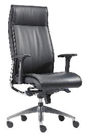 1000 Stühle BIG BOSS Desig.Chefsessel Leder schwarz Produktbild