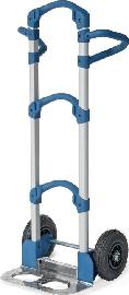fetra Alu-Kompaktkarre Tragkr.200kg, Luftber. mit Alu Schaufel klappbar zerlegte Produktbild