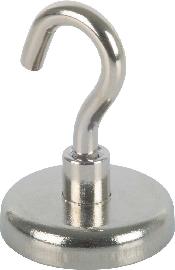 fix-o-moll Magnetwand-Magnethaken,H49,5mm,silbergrau Produktbild