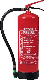 GLORIA Schaumfeuerlöscher 9 Liter SDE 9 fluorfrei Brandklasse A & B Produktbild