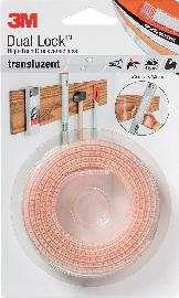3M Dual Lock transp. 25mm x 1,25m Produktbild