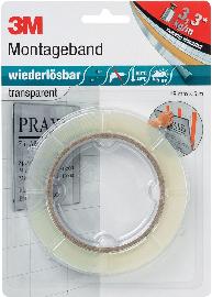 3M Power Klebeband 19mm x 5m Produktbild