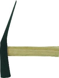 Pflasterhammer 1,5kg Rheinische Form Produktbild