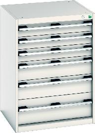 bott Schubladens. mit 6 Schub. 650x650x900 Produktbild
