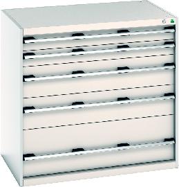 bott Schubladens. mit 5 Schub. 1050x750x1000 Produktbild