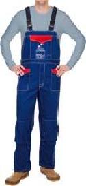 WELDAS Latzhose Gewebe Fire Fox® Produktbild