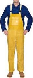 WELDAS Latzhose Vollleder Golden Brown® Produktbild