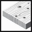 Bosch PRO Schleifblatt C430, 125 mm, 240, 8 Löcher, Klett, 5er-Pack Produktbild img4 S