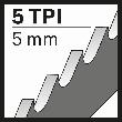 Bosch PRO Säbelsägeblatt S 1531 L, Top for Wood, 5er-Pack Produktbild img5 S