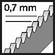 Bosch PRO Stichsägeblatt T 118 G Basic for Metal, 5er-Pack Produktbild img3 S