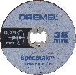 Dremel EZ SpeedClic: Dünne Trennscheiben Produktbild