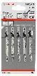 Bosch PRO Stichsägeblatt T 101 AO Clean for Wood, 5er-Pack Produktbild img2 S