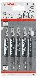 Bosch PRO Stichsägeblatt T 144 D Speed for Wood, 5er-Pack Produktbild img2 S