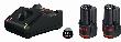 Bosch PRO Starter-Set 2 x GBA 12V 3.0Ah + GAL 12V-40 Produktbild img2 S