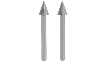 Dremel Hochgeschwindigkeits-Fräsmesser 6,4 mm, größter dreieckiger Kopf Produktbild img3 S