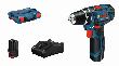 Bosch PRO Akku-Bohrschrauber GSR 12V-15, 2 x Akku GBA 12V 2.0Ah, L-BOXX Produktbild