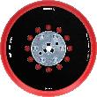Bosch EXPERT Mulitloch-Stützteller, 150mm, mittel, M8+5/16 Produktbild